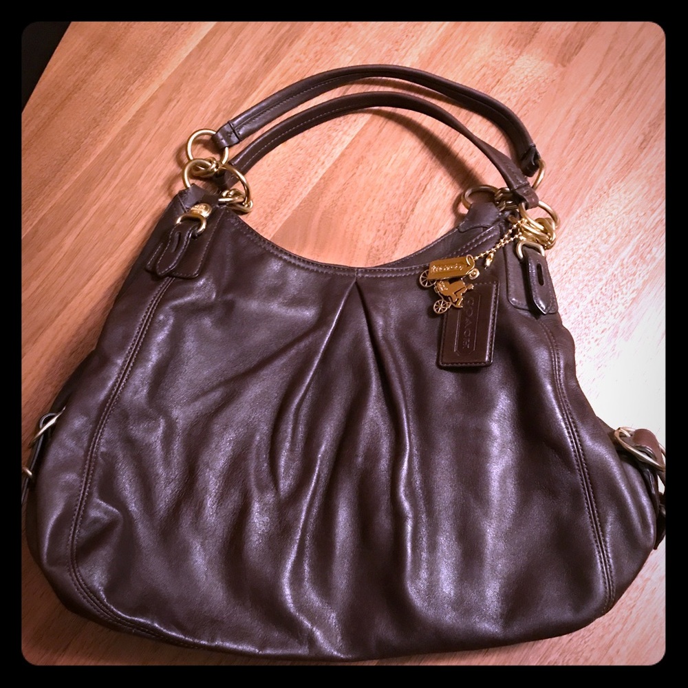 Coach Brown Leather Bag